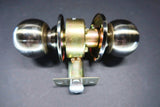 Brass Blister Knob Lockset